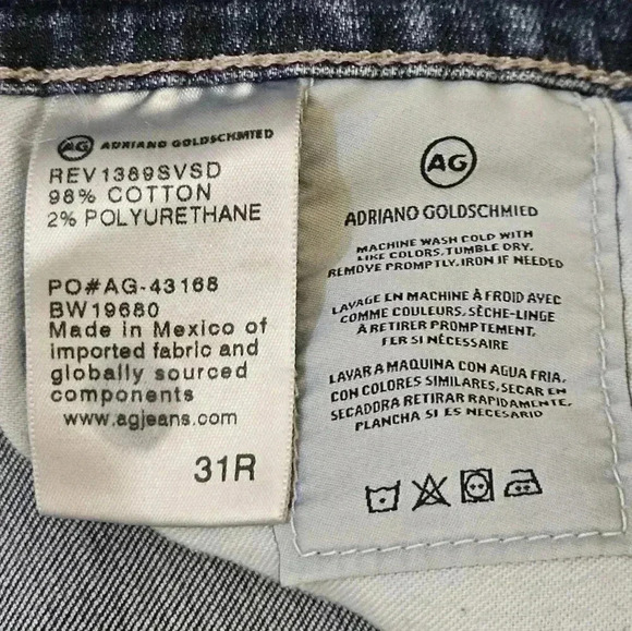 AG THE LEGGING ANKLE SUPER SKINNY ANKLE SIZE 31R - Picture 8 of 14